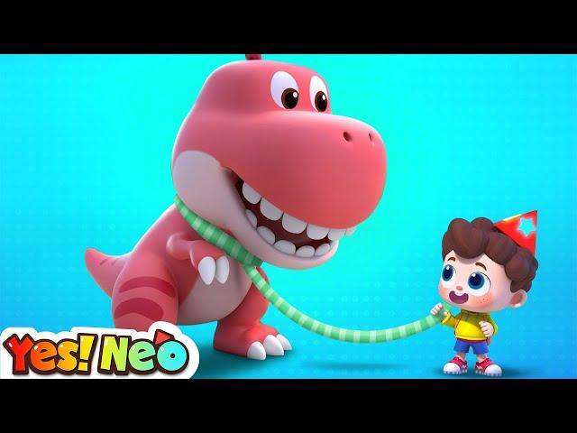 My Pet T-rex | Dinosaur Song | Nursery Rhymes & Kids Songs | Yes! Neo