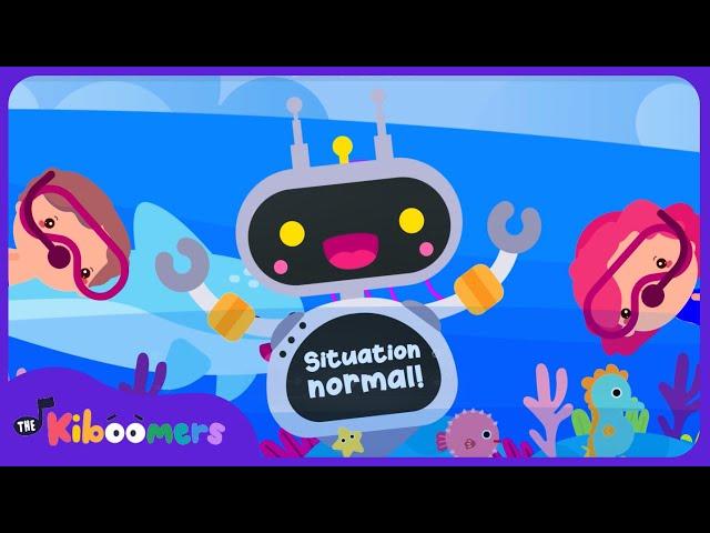 Summer Floor is Lava Challenge | Dance Songs | The Kiboomers Kids Songs