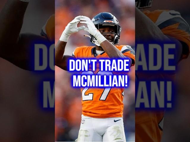 Are The Broncos Looking To Trade Ja’Quan McMillian? #broncos #nfl
