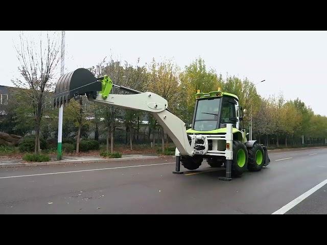 388H Backhoe loader can with cummins EPA4 EURO5 engine ,OEM can Customizable