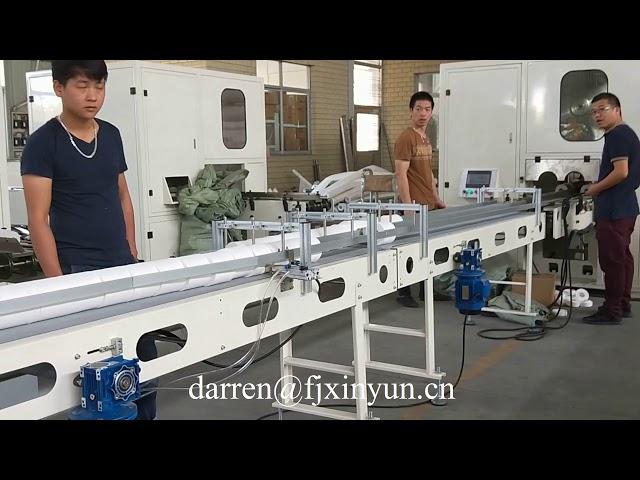 Full auto toilet paper products making machine