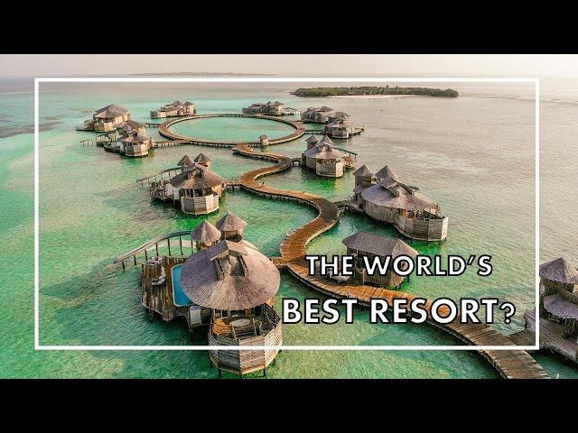 The WORLD'S BEST RESORT? Soneva JANI full resort tour (& POOL VILLA with OCEAN SLIDE)!