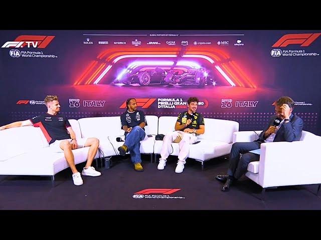 F1 Italian GP Driver Press Conference (Group 2) | FORMULA 1 2024 Italian Grand Prix