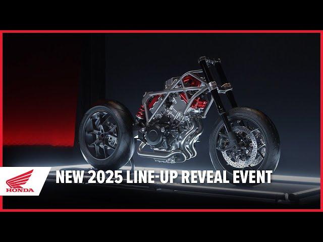 2025 line-up reveal event | EICMA, Milan, November 2024 | Honda