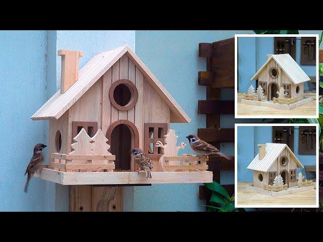 The ABSOLUTE BEST DIY Bird House and Feeder Combo for 2024