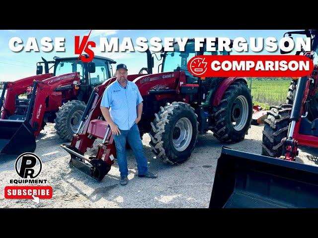 Case IH 120C vs Massey Ferguson