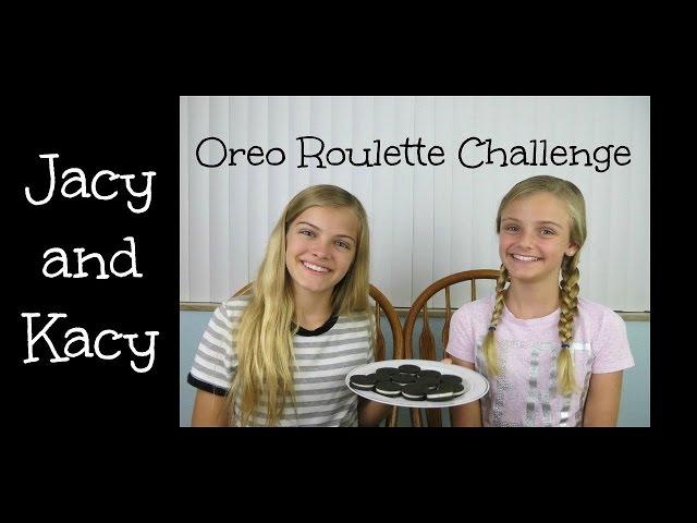 Oreo Roulette Challenge ~ Jacy and Kacy