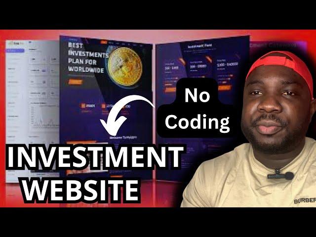 How To Build Your Own Crypto Investment Website - Complete Investment Script