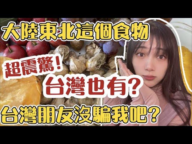 台灣朋友沒騙我吧？  大陸東北這個食物台灣也有？ 【繁中字幕】SN:2021146