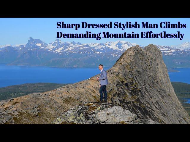 A very STYLISH and Victorious Mountain Hike in Northern Norway