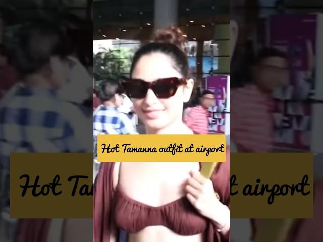 Hot Tamanna Outfit at airport||outfit decode|| #tamannaah #kavalaya #outfit #decoded #shopping