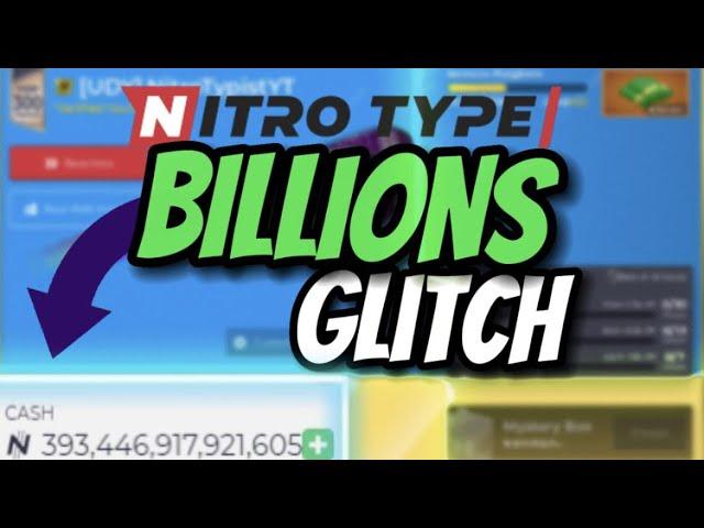 GET A BILLION NITRO TYPE CASH IN ONE RACE!?