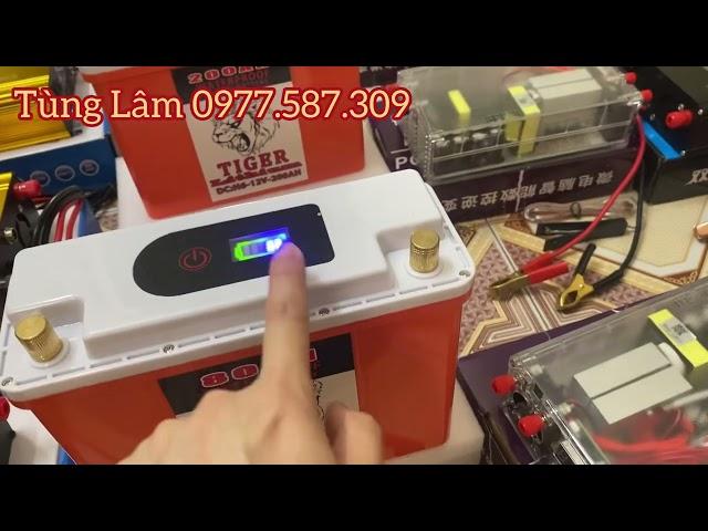 Mới về lô Bình Pin Lithium TIGER chính hãng chống nước 100% hơn 1tr, siêu bền & siêu nhẹ 0977587309