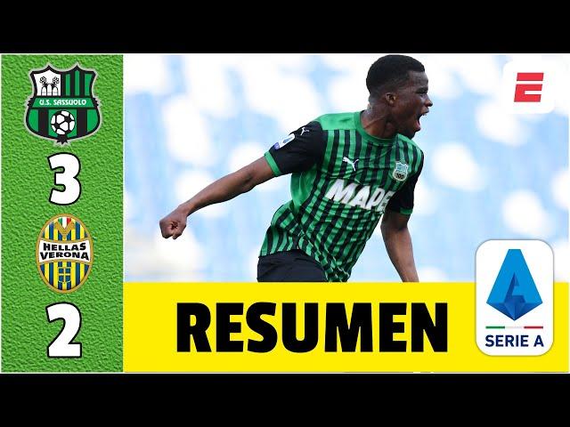 Sassuolo 3-2 Hellas Verona. Gol de Hamed Junior Traore al ’81 da la victoria a su equipo | Serie A