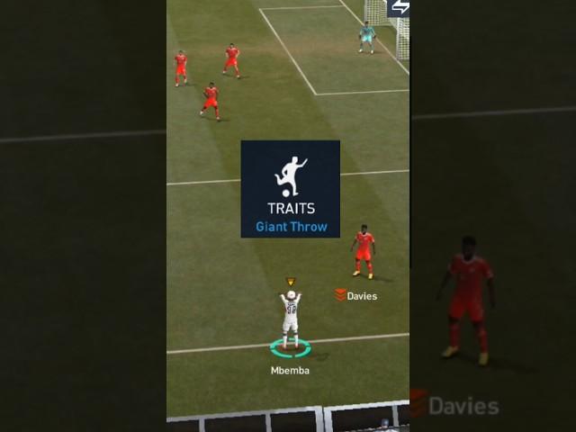 Gaint throw direct goal  #fifamobile