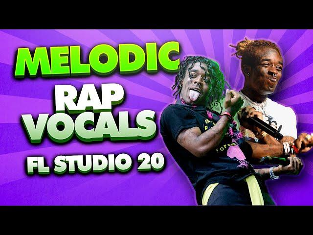 HOW TO MIX MELODIC RAP VOCALS FL STUDIO 20 | MIXING SINGY \ RAP VOCALS  FL 20