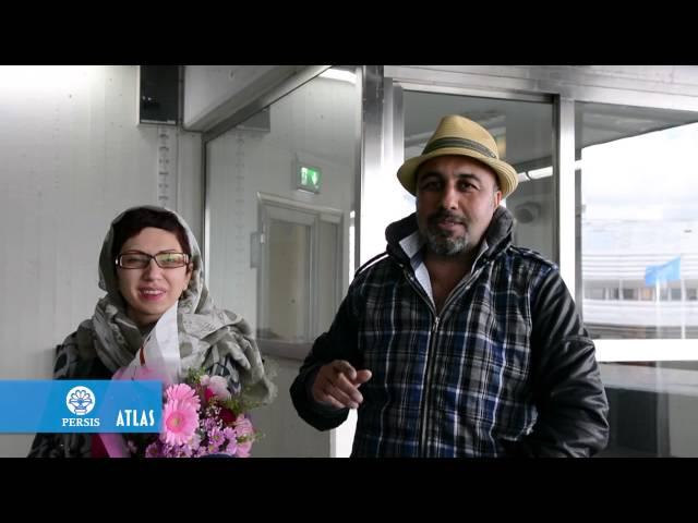 Reza Attaran at Arlanda Airport