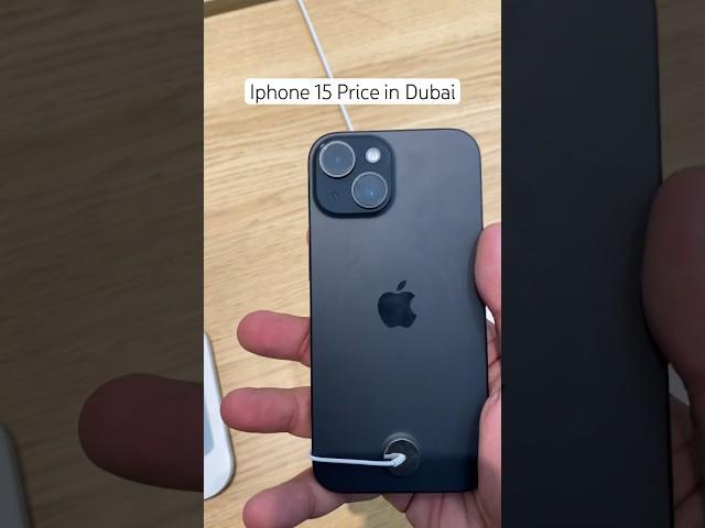 Iphone 15 Price in Dubai #shorts #iphone15 #applestore #explore #dubaimall