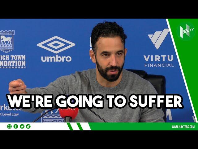 WE'LL SUFFER FOR A LONG PERIOD! | Ruben Amorim | Ipswich 1-1 Man Utd