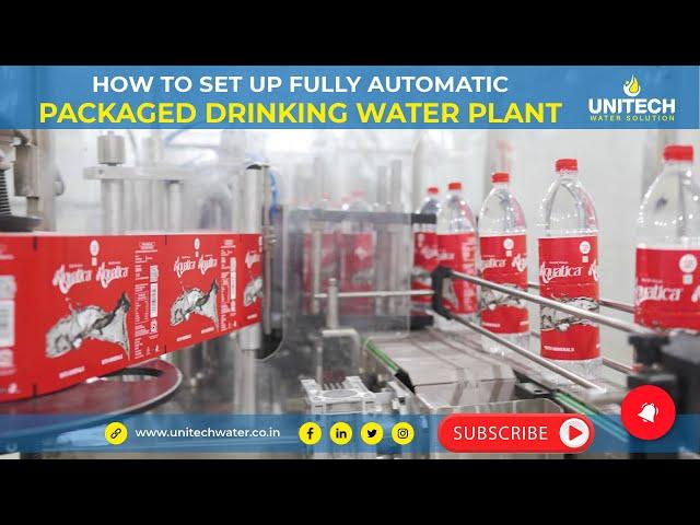 How To Set Up Fully Automatic Packaged Drinking Water Plant | Northeast's Finest Mineral Water Plant