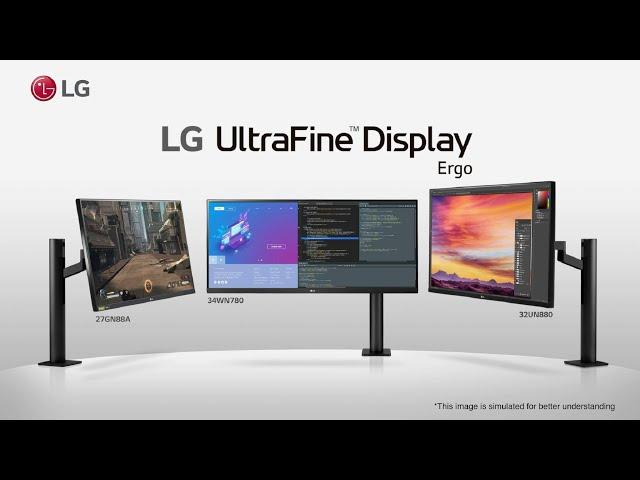 LG Ergo Monitor | Designed Around You