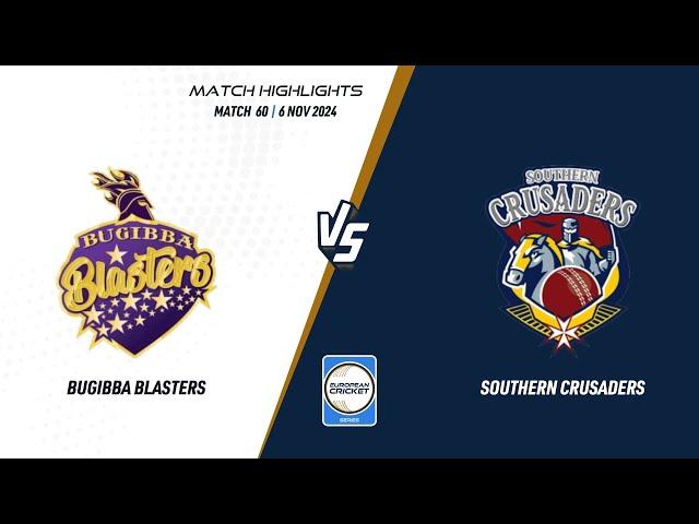 Match 60 - BBL vs SOC | Highlights | ECS Malta, 2024 | 6 Nov 2024 | ECS24.989