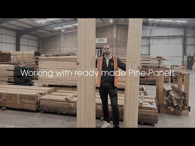 Working with ready made Pine Panels