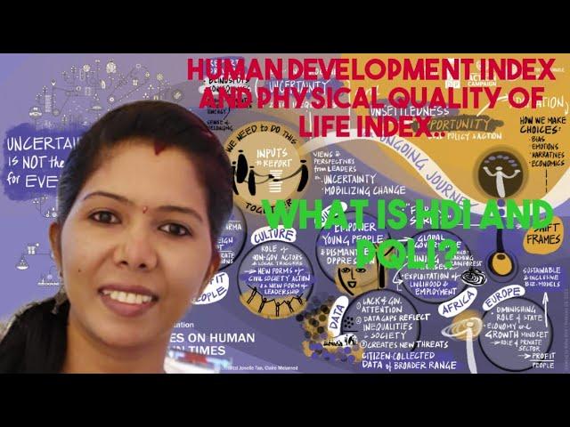 HDI  &  PQLI # Human Development Index & Physical Quality of Life Index #