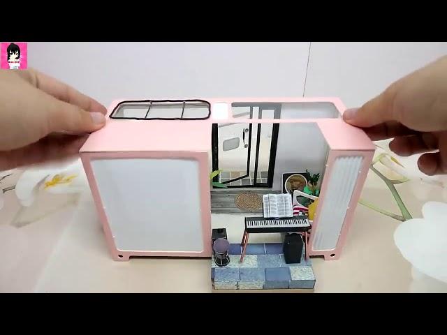 Kevin’s Studio Robotime DIY Miniature Dollhouse Kit Assembly Video