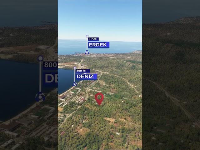 Balıkesir Erdek İlçesi Sanal Arsa Drone Çalışmamız  #emlak