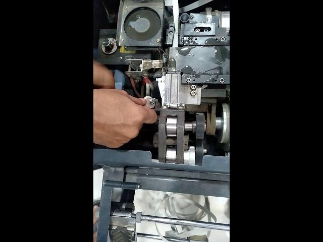 Strapping machine feeding porblam