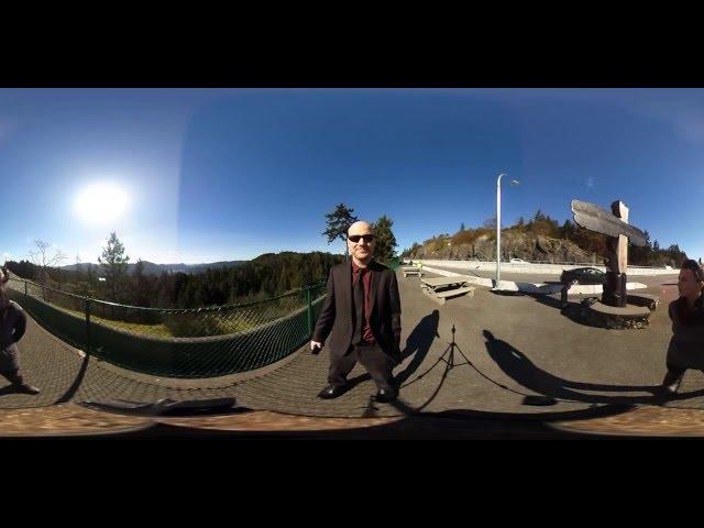 This is me at the  summit of Malahat Mountain 360 Video for VR DigiEarth