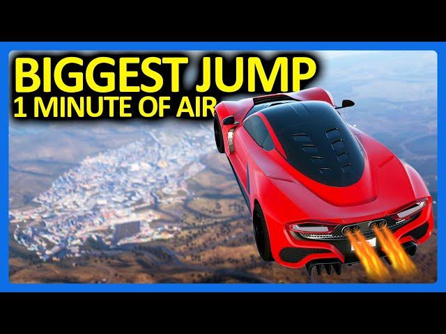 Forza Horizon 5 : The BIGGEST Jump!!