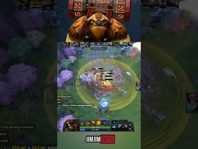 If You Lose Just This Combo #dota2 #shorts #earthshaker #rampage #snapfire