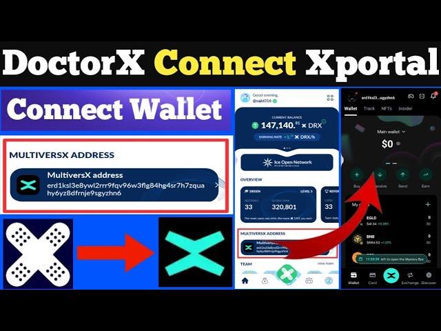 How to Doctor X Multiversx Address || Doctor X airdrop || Doctor X App || Doctor X mining disabled