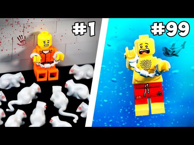 10 LEGO Minifigures Vs Your BIGGEST FEARS…