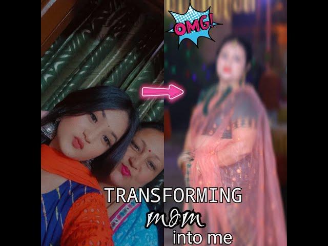 Transformed My Mom Into Me  || Vatsala Negi ||