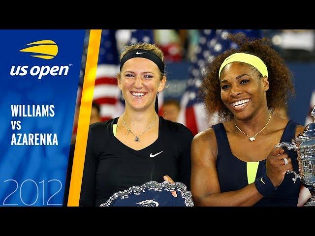 Serena Williams vs Victoria Azarenka Full Match | US Open 2012 Final