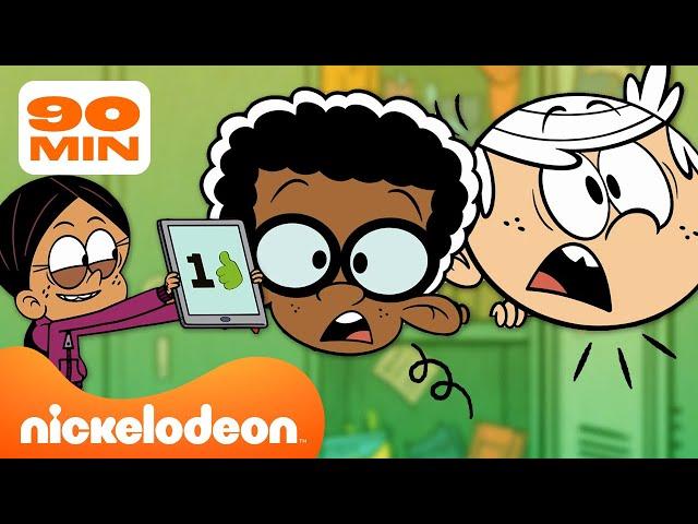 Мой шумный дом | ЛУЧШИЕ моменты лучших друзей! | 90-МИНУТНАЯ подборка | Nickelodeon Cyrillic