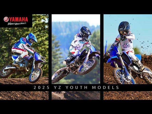 2025 Yamaha YZ Youth Models