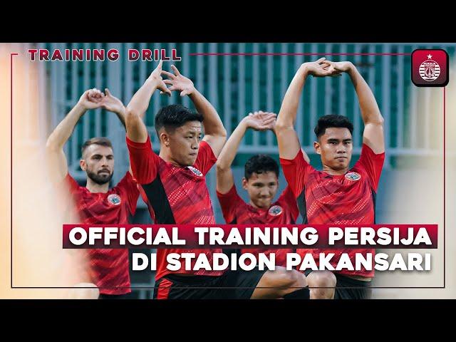 Official Training Persija di Stadion Pakansari Bogor | Training Drill