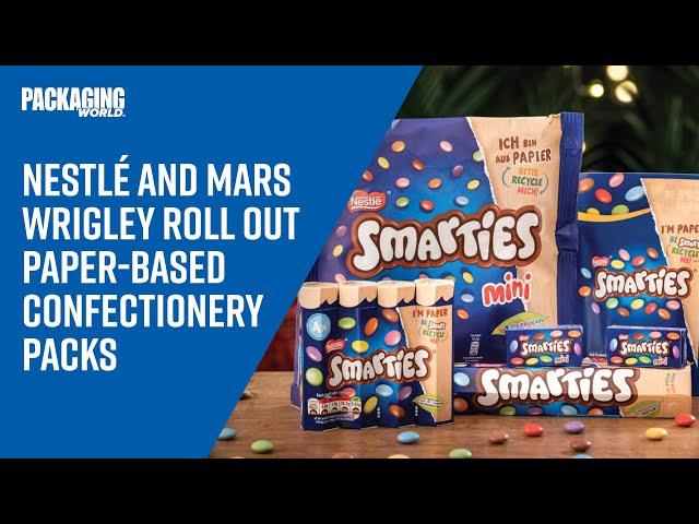 Nestlé and Mars Wrigley Roll Out Paper-Based Confectionery Packs Replacing Plastic Predecessors