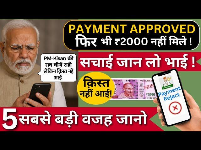 PM किसान सम्मान निधि योजना 2025 | खाते में नहीं आए PM Kisan Samman Nidhi के पैसे? तुरंत करें ये काम
