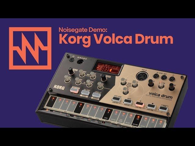 KORG Volca Drum: Performance Demo