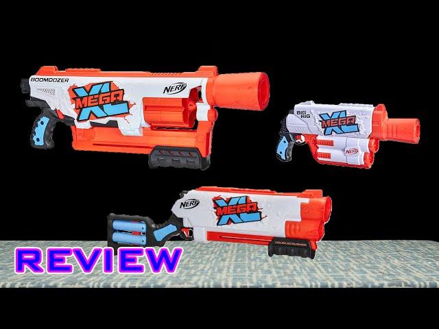 [REVIEW] Nerf Mega XL | Big Rig, Double Crusher, & Boomdozer