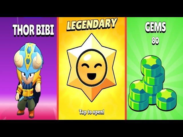 BRAWL STARS GIVEAWAY!  FREE LEGENDARY BRAWLERS & REWARDS