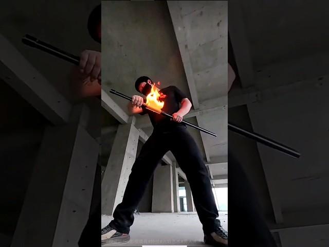 Chinese Fire Swords.#viral #sword #swordvideos #bladesinaction #swordmanshipshowcase #youtubeshorts