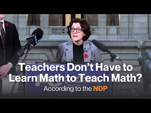 Manitoba Drops ALL Criteria for Training K-8 Teachers: Math Professor Calls Out NDP