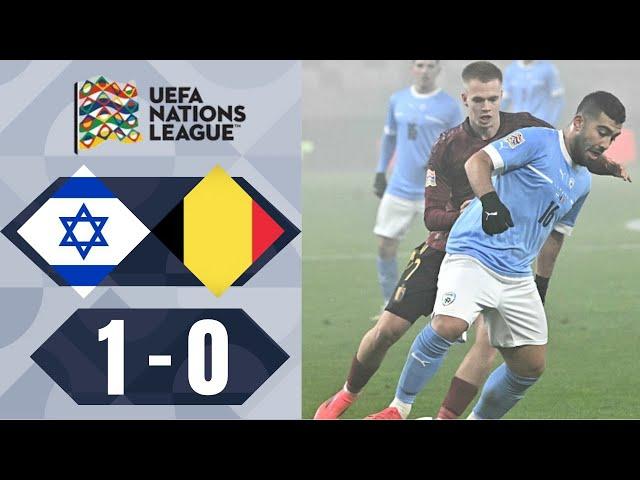 Israel vs Belgium | 1-0 | Highlights | UEFA Nations League 2024-25 | ישראל נגד בלגיה