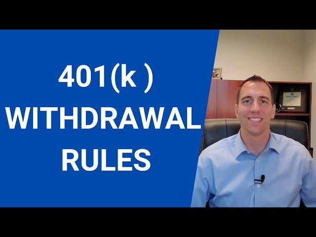 Your 401k – How do you use it?  What are the 401k withdrawal rules?